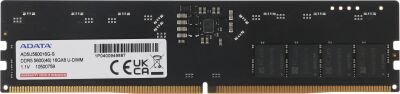 ������ DDR5 16GB 5600MHz A-Data AD5U560016G-S RTL PC5-44800 CL46 DIMM UDIMM 288-pin 1.1� single rank Ret