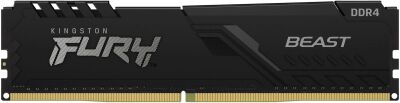 ������ DDR4 2x16GB 3200MHz Kingston KF432C16BB1K2/32 Fury Beast RTL Gaming PC4-25600 CL16 DIMM UDIMM 288-pin 1.35� dual rank � ���������� Ret