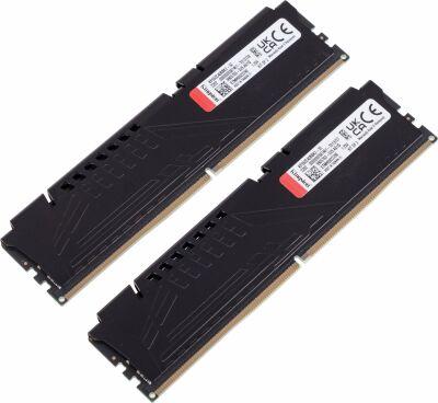 ������ DDR5 2x16GB 5200MHz Kingston KF552C40BBK2-32 Fury Beast RTL Gaming PC5-41600 CL40 DIMM UDIMM 288-pin 1.25� kit single rank � ���������� Ret