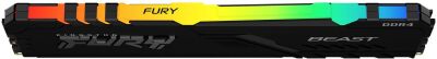 ������ DDR4 32GB 3200MHz Kingston KF432C16BB2A/32 Fury Beast RGB RTL Gaming PC4-25600 CL16 DIMM UDIMM 288-pin 1.35� dual rank � ���������� Ret