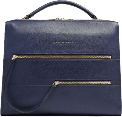 ������� ����� ������� Piquadro Patricia CA6774W140/BLU � ���������� ��� �������� 14" �����-����� �����.����