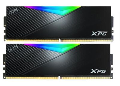   DIMM DDR5-6400 64GB (32GBx2) RGB AX5U6400C3232G-DCLARBK ADATA
