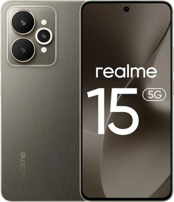 �������� Realme RMX5106 15 256Gb 12Gb ������ �������� 3G 4G 2Sim 6.77" 1080x2392 Android 15 50Mpix 802.11 a/b/g/n/ac/ax NFC GPS GSM900/1800 GSM1900 Protect