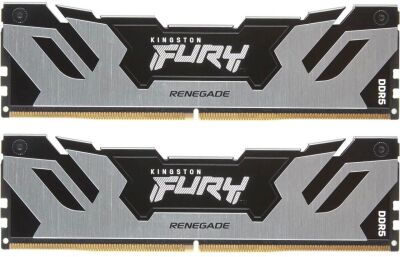 ������ DDR5 2x48GB 6000MHz Kingston KF560C32RSK2-96 Fury Renegade Silver RTL Gaming PC5-48000 CL32 DIMM UDIMM 288-pin 1.35� single rank � ���������� Ret