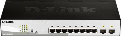���������� D-Link DGS-1210-08P DGS-1210-08P/G3A (L2) 8x1����/� 2SFP 8PoE 65W �������������