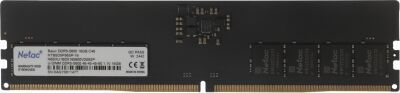 ������ DDR5 16GB 5600MHz Netac NTBSD5P56SP-16 Basic RTL PC5-44800 CL46 DIMM UDIMM 288-pin 1.1� original Intel Ret