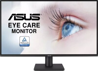 ������� Asus 27" VA27AQ ������ IPS LED 1ms 16:9 HDMI M/M ������� 350cd 178��/178�� 2560x1440 75Hz DP 2K 3.89��
