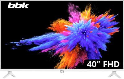 ��������� LED BBK 40" 40LEM-1054/FTS2C (W) ����� FULL HD 60Hz DVB-T2 DVB-C DVB-S2 USB (RUS)