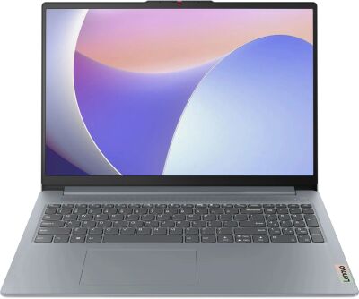 ������� Lenovo IdeaPad Slim 3 15IRU8 Core i3 1315U 8Gb SSD256Gb Intel UHD Graphics 15.6" IPS FHD (1920x1080) ��� �� grey WiFi BT Cam (82X700D9UE)