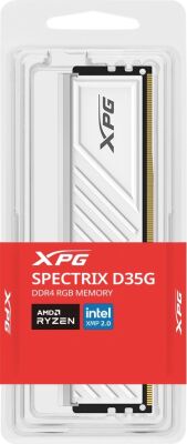 ������ DDR4 16GB 3200MHz A-Data AX4U320016G16A-SWHD35G XPG Spectrix D35G RGB RTL Gaming PC4-25600 CL16 DIMM 288-pin 1.35� dual rank � ���������� Ret