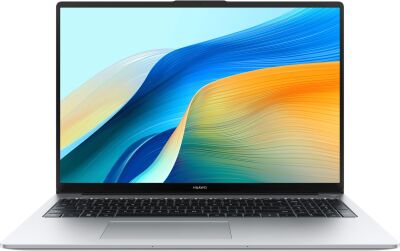 ������� Huawei MateBook D 16 MCLG-X MitchellG-W5611D Core i5 13420H 16Gb SSD1Tb Intel UHD Graphics 16" IPS (1920x1200) ��� �� silver WiFi BT Cam (53014QKV)