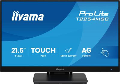������� Iiyama 21.5" ProLite T2254MSC-B2AG ������ IPS LED 16:9 HDMI M/M ��������� HAS 300cd 178��/178�� 1920x1080 100Hz DP FHD USB Touch 4.9��