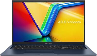 ������� Asus Vivobook 17 X1704VA-AU982 Core 5 120U 16Gb SSD512Gb Intel Graphics 17.3" IPS FHD (1920x1080) ��� �� blue WiFi BT Cam (90NB13X2-M00ML0)