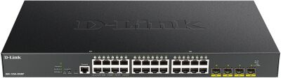 ���������� D-Link DGS-1250-28XMP/RU/A1A (L3) 24x1����/� 4SFP+ 24PoE 370W �����������