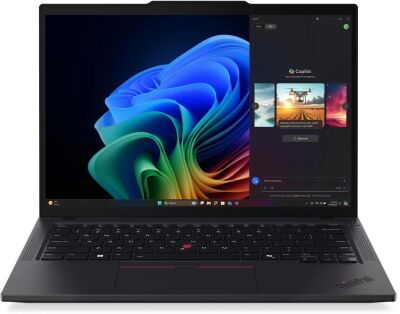 ������� Lenovo ThinkPad T14 G6 Core Ultra 5 225H 16Gb SSD512Gb Intel Arc 130T 14" IPS WUXGA (1920x1200)/ENGKBD ��� �� black WiFi BT Cam (21QDS8RR00)