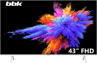 ��������� LED BBK 43" 43LEM-1054/FTS2C (W) ����� FULL HD 60Hz DVB-T2 DVB-C DVB-S2 USB (RUS)