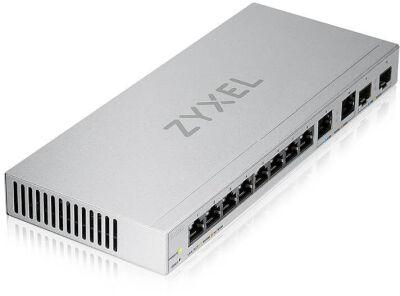 ���������� Zyxel XGS1210-12-ZZ0102F (L2) 8x1����/� 2x2.5����/� 2SFP+ �����������
