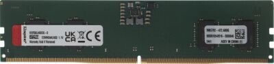 ������ DDR5 8GB 5600MHz Kingston KVR56U46BS6-8 Valueram RTL PC5-44800 CL46 DIMM UDIMM 288-pin 1.1� single rank Ret