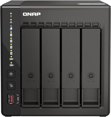 ������� ��������� NAS Qnap Original TS-453E-8G 4-bay ���������� Celeron J6412