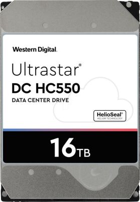 Жесткий диск SATA 16TB 7200RPM 6GB/S 512MB DC HC550 WUH721816ALE6L4_0F38466 WESTERN DIGITAL