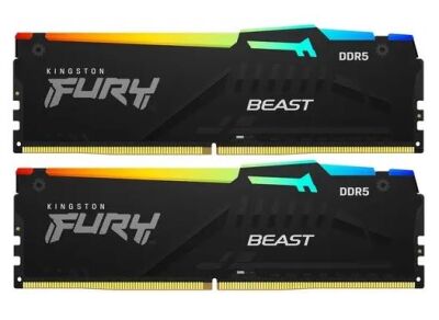   DIMM DDR5-5200 64GB (32GBx2) KF552C40BBAK2-64 KINGSTON