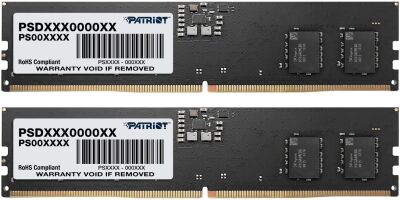 ������ DDR5 2x32GB 6000MHz Patriot PSD564G5600K Signature Line RTL PC5-44800 CL46 DIMM UDIMM 288-pin 1.1� Ret