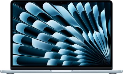 ������� Apple MacBook Air A3240 M4 10 core 16Gb SSD256Gb/8 core GPU 13.6" Liquid Retina (2560x1664) macOS lt.blue WiFi BT Cam (MC6T4HN/A)