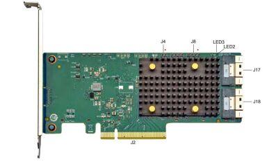  HBA SAS/SATA/NVMe PCIE 9500-16I 05-50077-02 12GB/S BROADCOM