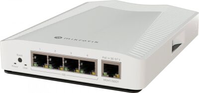 ���������� MikroTik CRS304-4XG-IN 1x1����/� 4x10����/� 1PoE �����������