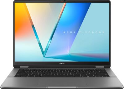 ������� Asus Vivobook 14 Flip TP3407AA-SG111W Core Ultra 7 355 16Gb SSD512Gb Intel Graphics 14" OLED Touch WUXGA (1920x1200) Windows 11 Home grey WiFi BT Cam (90NB17C1-M007C0)