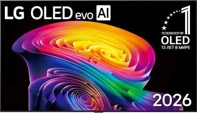 ��������� OLED LG 42" OLED42C6RLA.ARU ������/����������� 4K Ultra HD 120Hz DVB-T DVB-T2 DVB-C DVB-S2 USB WiFi Smart TV (RUS)