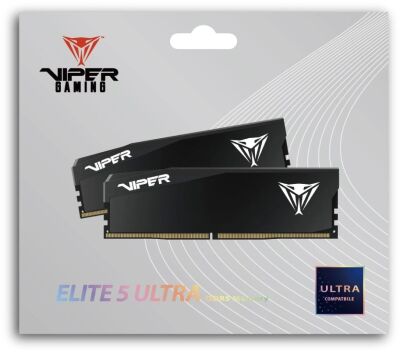 ������ DDR5 2x16GB 6000MHz Patriot VEU532G6028K Viper Elite 5 Ultra RTL Gaming PC5-48000 CL28 DIMM UDIMM 288-pin 1.4� kit single rank � ���������� Ret