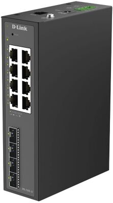 ���������� D-Link DIS-210G-12/A1A (L2) 8x1����/� 4SFP �����������