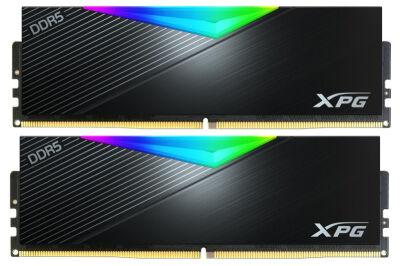   DIMM DDR5-6000 64GB (32GBx2) RGB AX5U6000C3032G-DCLARBK ADATA