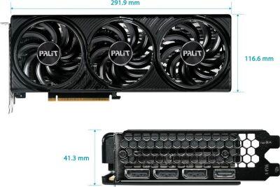 ���������� Palit PCI-E 5.0 PA-RTX5060Ti INFINITY 3 NVIDIA GeForce RTX 5060TI 16Gb 128bit GDDR7 2407/28000 HDMIx1 DPx3 HDCP Ret