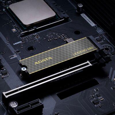 ���������� SSD A-Data PCIe 4.0 x4 2TB SLEG-860-2000GCS Legend 860 M.2 2280