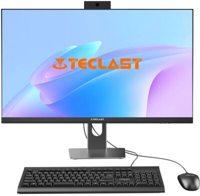 �������� Teclast T24 Air 23.8" Full HD i5 13420H (2.1) 16Gb SSD512Gb UHDG CR Windows 11 Pro GbitEth WiFi BT 120W ���������� ���� Cam ������ 1920x1080