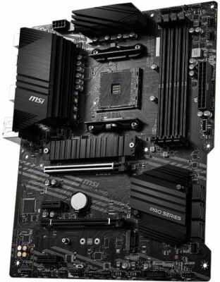 ����������� ����� MSI B550-A PRO Soc-AM4 AMD B550 4xDDR4 ATX AC`97 8ch(7.1) GbLAN RAID+HDMI+DP