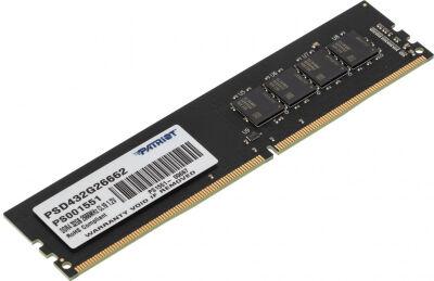 ������ DDR4 32GB 2666MHz Patriot PSD432G26662 Signature RTL PC4-21300 CL19 DIMM UDIMM 288-pin 1.2� dual rank Ret