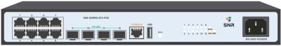 ���������� SNR SNR-S2989G-8TX-POE (L2+) 8x1����/� 4SFP+ 8PoE 125W �����������