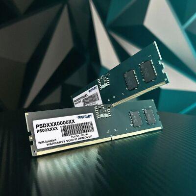 ������ DDR5 2x8GB 4800MHz Patriot PSD516G4800K Signature RTL Gaming PC5-38400 CL40 DIMM UDIMM 288-pin 1.1� Ret
