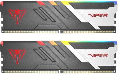 ������ DDR5 2x16GB 7400MHz Patriot PVVR532G740C36K Viper Venom RGB RTL Gaming PC5-59200 CL36 DIMM UDIMM 288-pin 1.45� kit � ���������� Ret