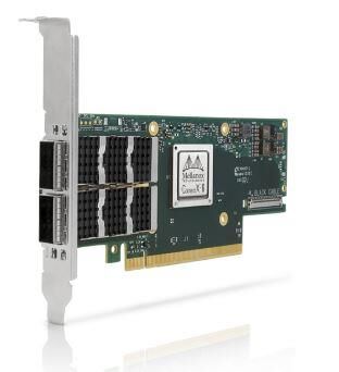   MELLANOX MCX653106A-ECAT ConnectX-6 VPI PCIe3.0/4.0 x16 100Gb/s CX653106A