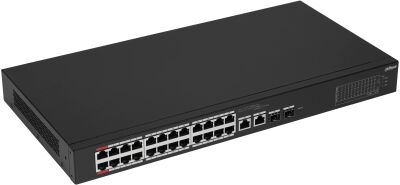���������� Dahua DH-CS4226-24ET-240 (L2) 24x100����/� 2x1����/� 2x�����(1000BASE-T/SFP) 240W �����������