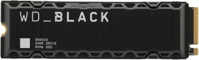 ���������� SSD WD PCIe 4.0 x4 1TB WDS100T2XHE Black SN850X M.2 2280