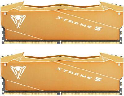 ������ DDR5 2x16GB 8000MHz Patriot VXA532G8038K Viper Xtreme 5 Aurum RTL Gaming PC5-64000 CL38 DIMM UDIMM 288-pin 1.4� � ���������� Ret
