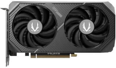 ���������� Zotac PCI-E 5.0 RTX 5060TI 8GB TWIN EDGE OC NVIDIA GeForce RTX 5060TI 8Gb 128bit GDDR7 2602/28000 HDMIx1 DPx3 HDCP Ret