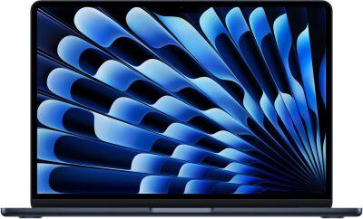 ������� Apple MacBook Air A3240 M4 10 core 16Gb SSD256Gb/8 core GPU 13.6" Liquid Retina (2560x1664) macOS midnight WiFi BT Cam (MW123LL/A)