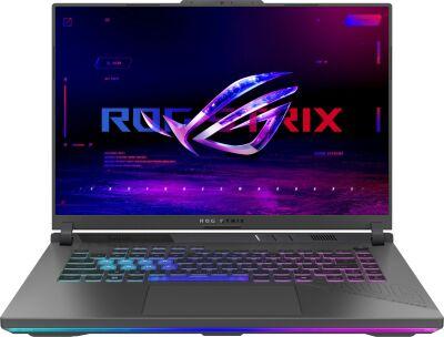 ������� Asus ROG Strix G16 G614PW-TS133 Ryzen 9 8940HX 32Gb SSD1Tb NVIDIA GeForce RTX5080 16Gb 16" IPS 2.5K (2560x1600) ��� �� grey WiFi BT Cam (90NR0QK7-M006P0)