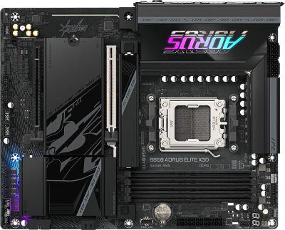 ����������� ����� Gigabyte B850 AORUS ELITE X3D Socket AM5 AMD B850 ATX AC`97 8ch(7.1) 5Gigabit RAID+HDMI